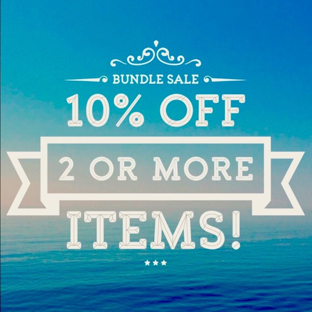 Select 2 Get 10% off !! 🤑😊 💰 See something you like Make me an offer.😉